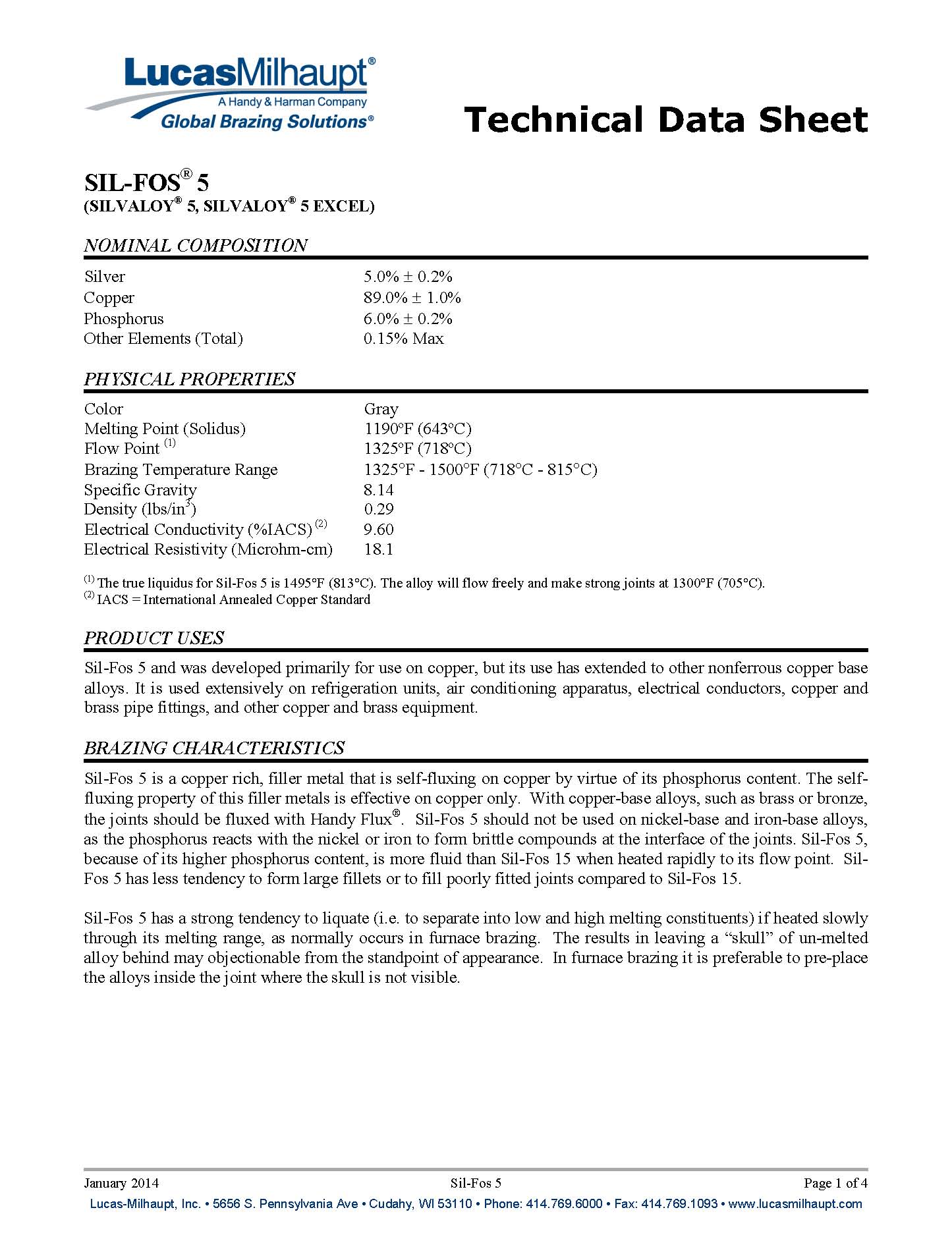 TUBE 28 Solder Sticks, 5% Silver, Used To Braze Copper Refrigerant Lines